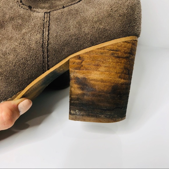 Splendid Suede Leather Ankle Boots 7 1/2 - Picture 4 of 13